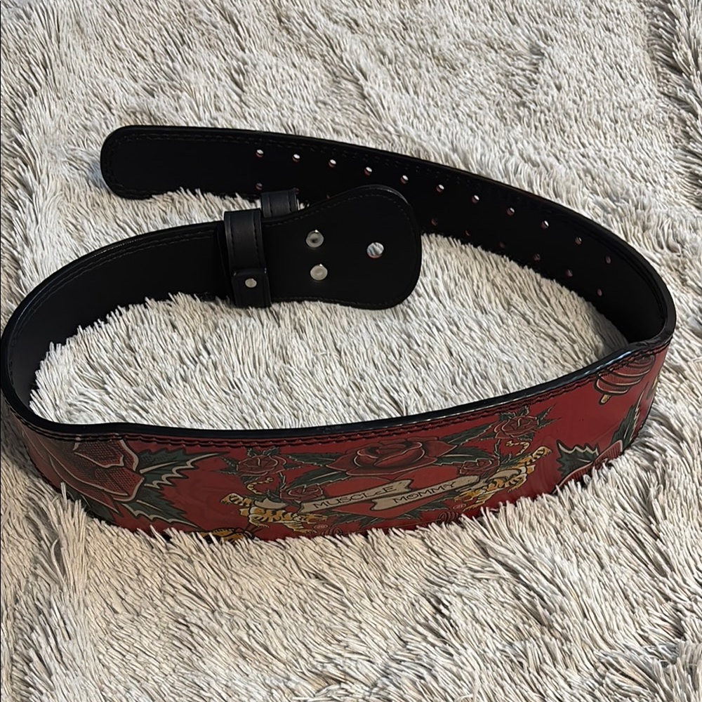 Ed Hardy Inspired Weight Lifting Belt